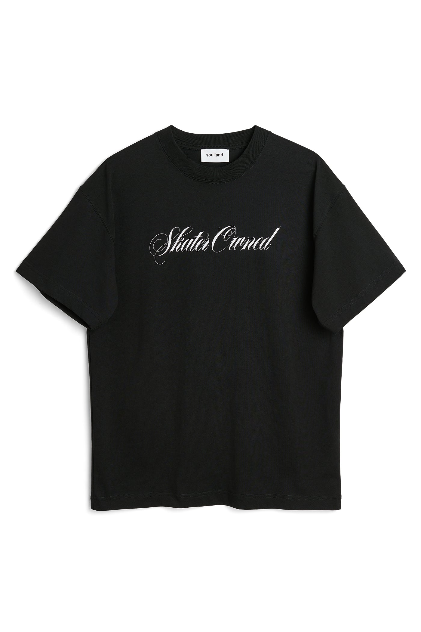 【関税込み】Soulland ブラック Kai Tシャツ KAI_skater_T-shirt-T-shirt-
