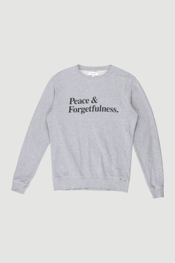 Reseller Peace & Forgetfulness sweatshirt