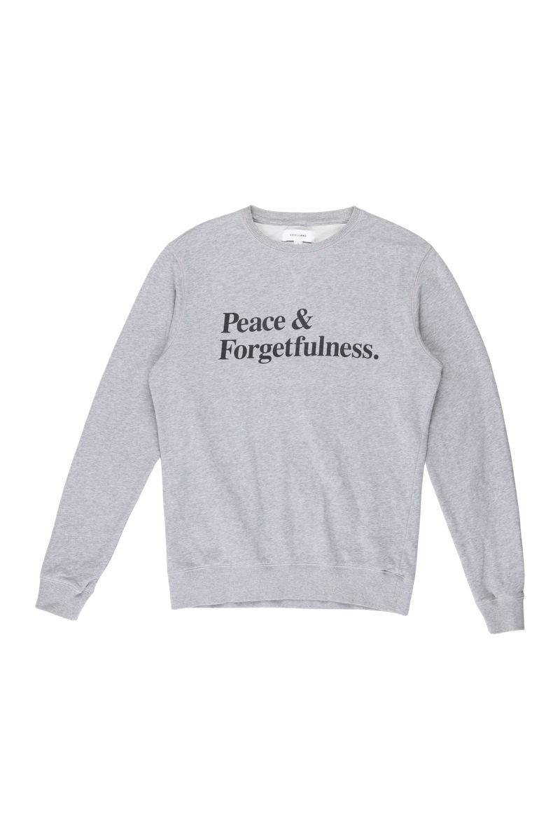 Reseller Peace & Forgetfulness sweatshirt