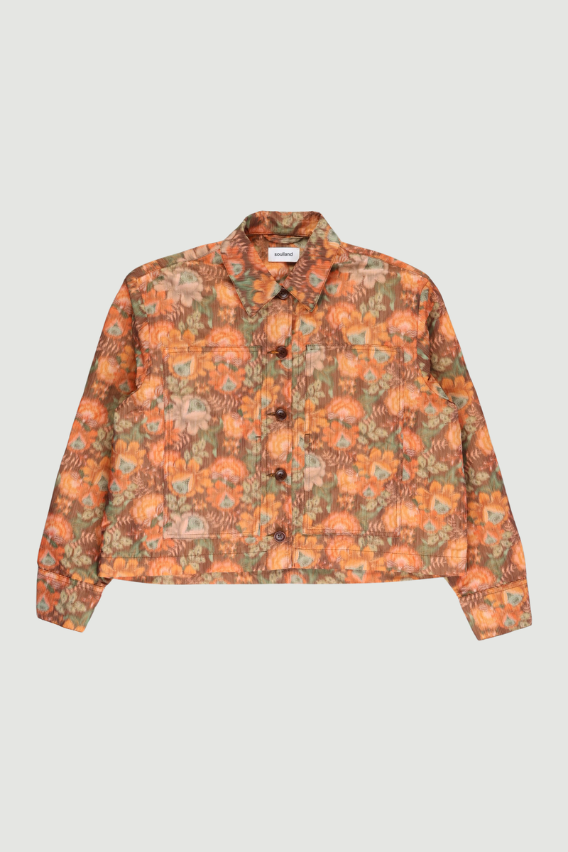 Reseller Alba Jacquard Cropped Jacket - 36