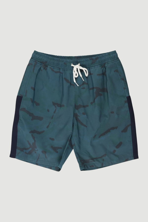 Reseller Printed Drawstring Shorts - S