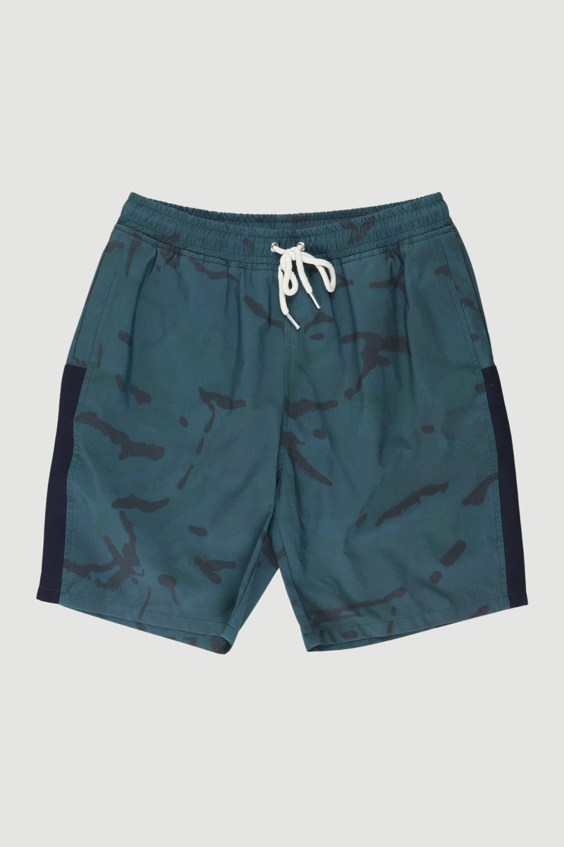 Reseller Printed Drawstring Shorts - S