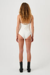 SOULLAND ADEL swimsuit Swimwear Off White