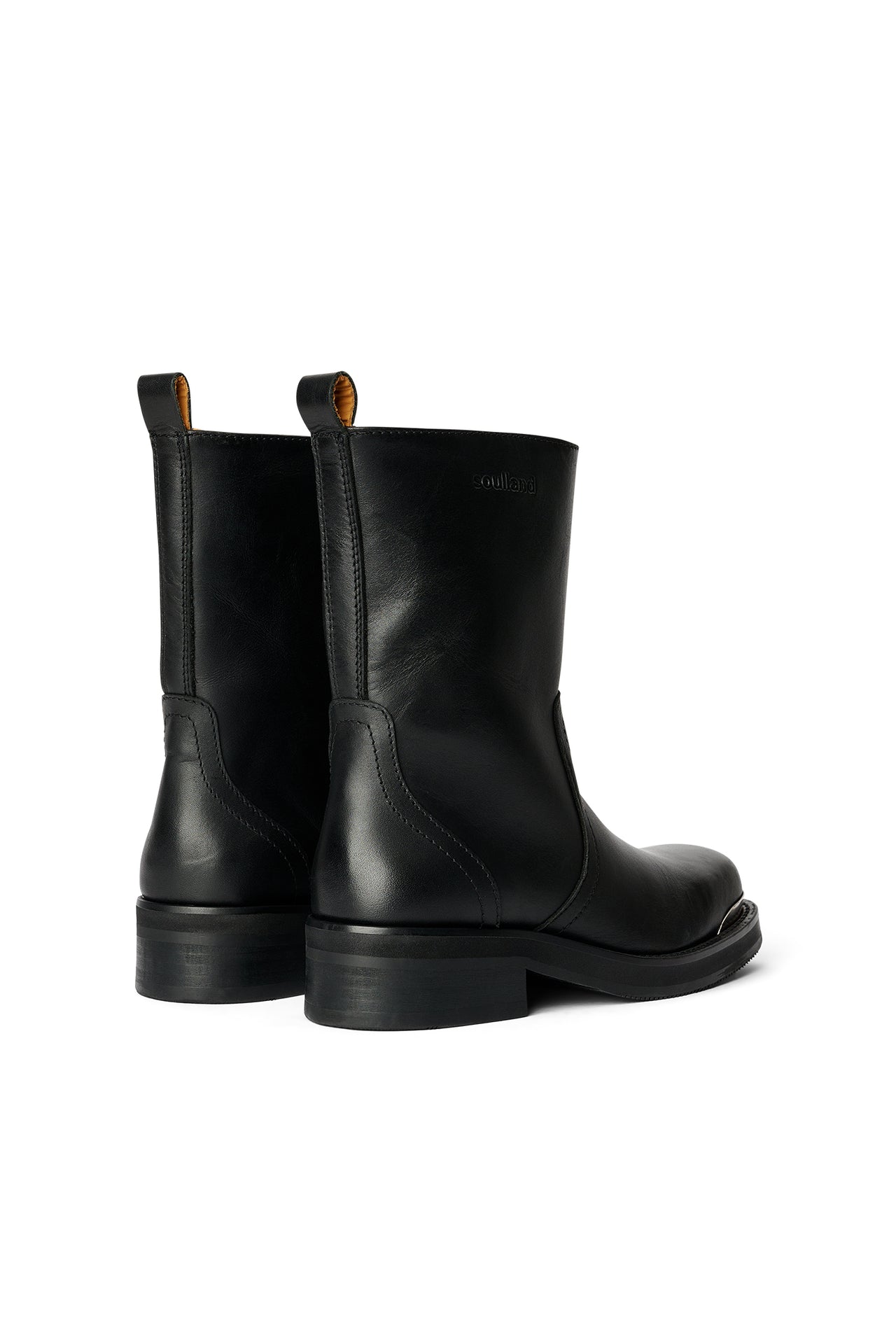 SOULLAND ARIZONA women's metal boots Footwear Black