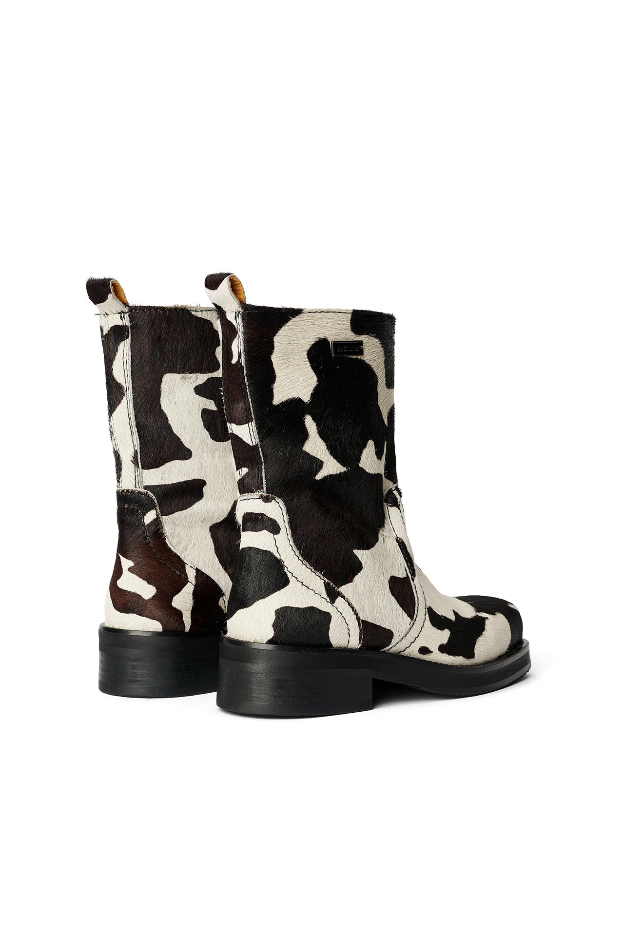 SOULLAND ARIZONA women's pony boots Footwear White multi