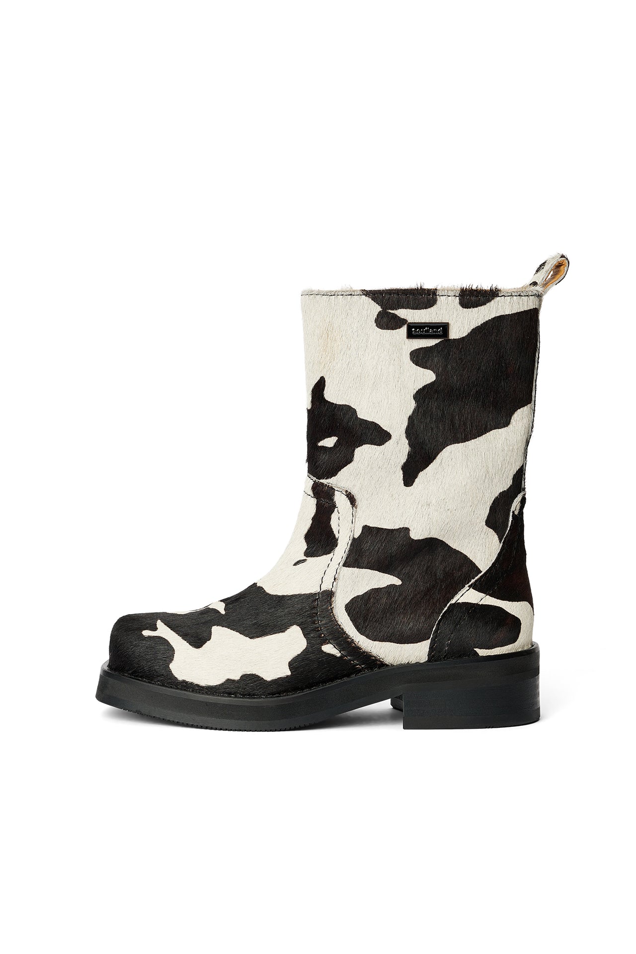 SOULLAND ARIZONA women's pony boots Footwear White multi