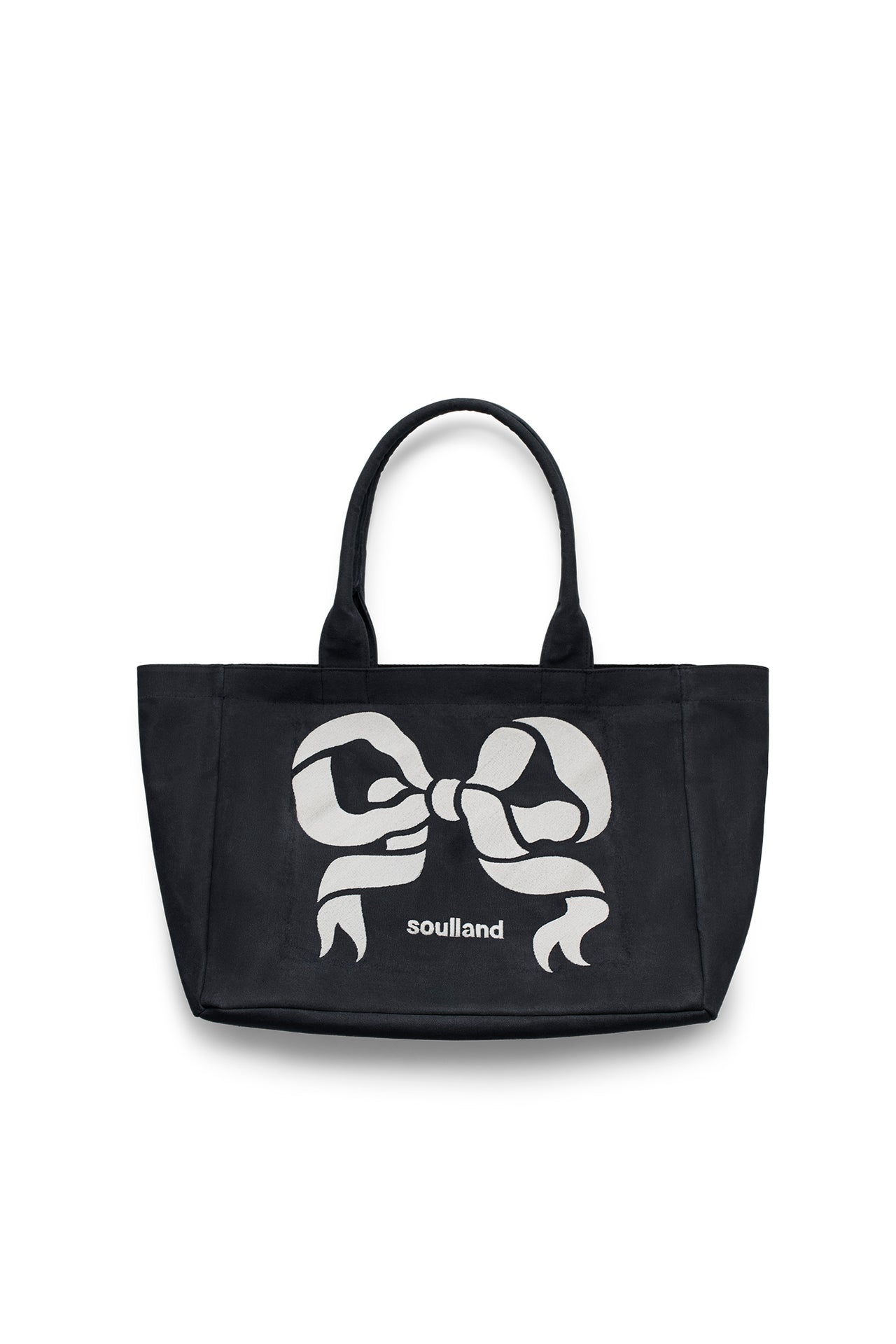 SOULLAND AUSTIN large canvas bag Bag Black