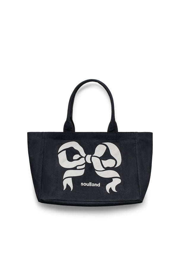 SOULLAND AUSTIN large canvas bag Bag Black