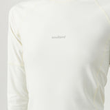 SOULLAND ANNA swim top Top Off White