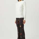 SOULLAND ANNA swim top Top Off White