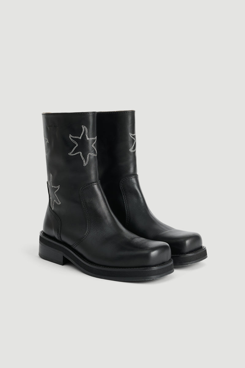 SOULLAND Arizona Star Boots Footwear Black