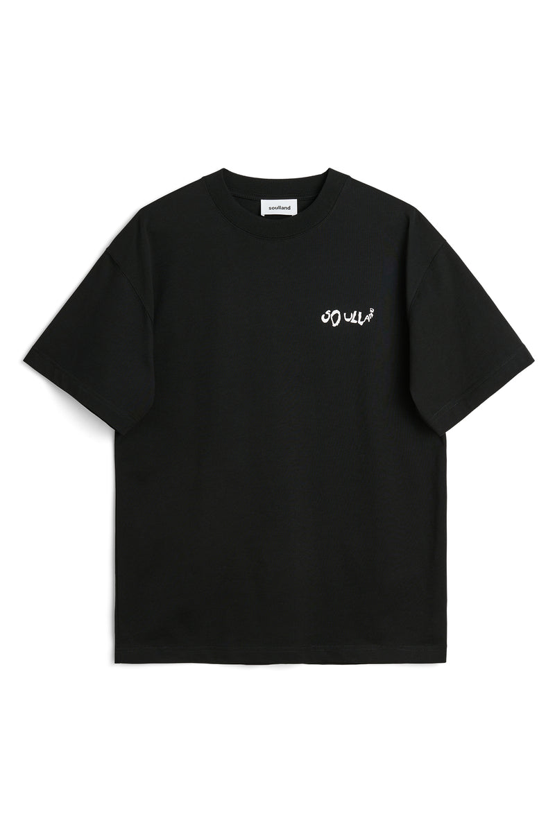 SOULLAND BALDER T-shirt T-shirt Black