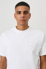 SOULLAND BEADED T-shirt T-shirt White