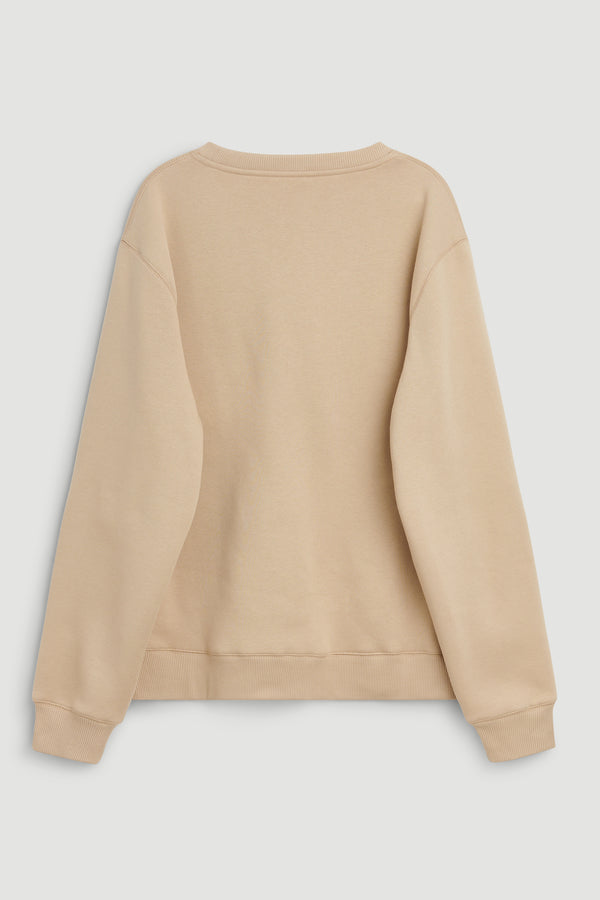 SOULLAND Bay sweatshirt Sweatshirt/hoodie Beige