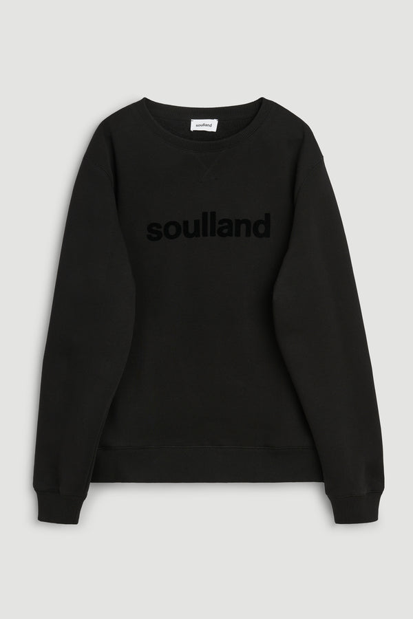 SOULLAND Bay sweatshirt Sweatshirt/hoodie Black