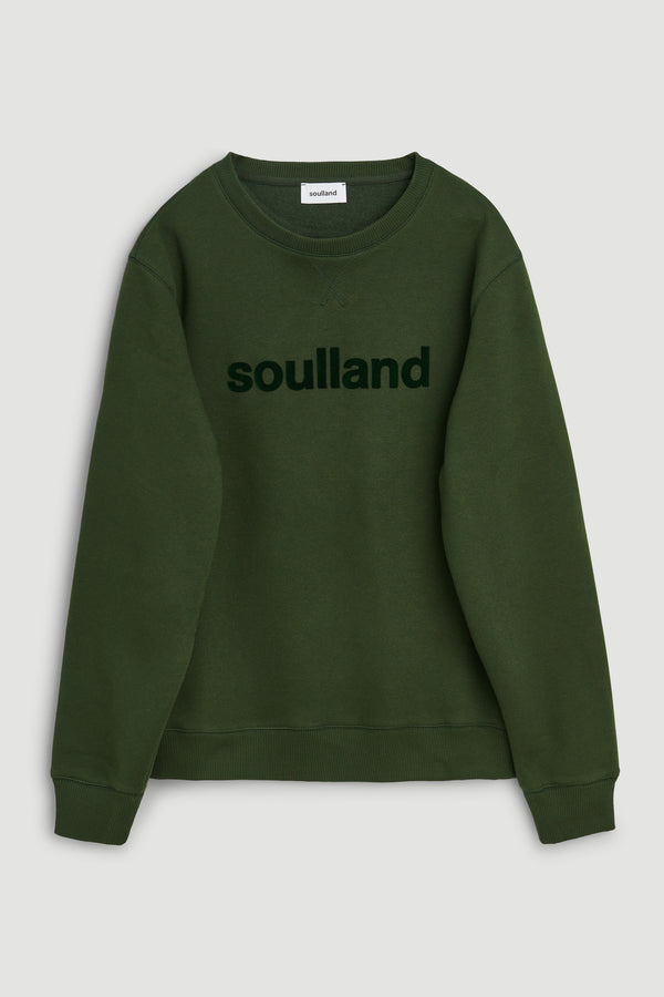 SOULLAND Bay sweatshirt Sweatshirt/hoodie Green