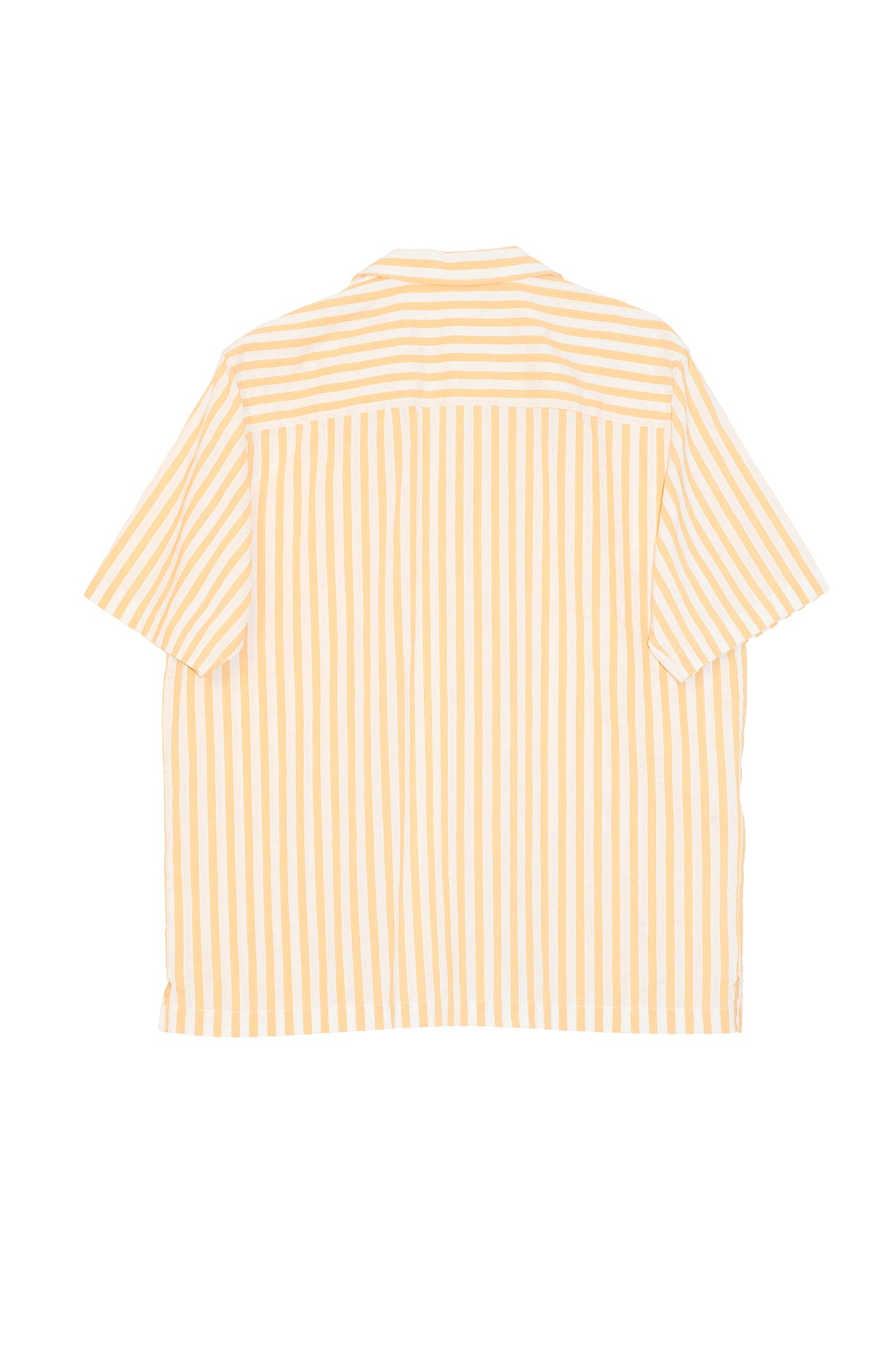 SOULLAND CALEB s/s linen mix shirt Shirt Yellow