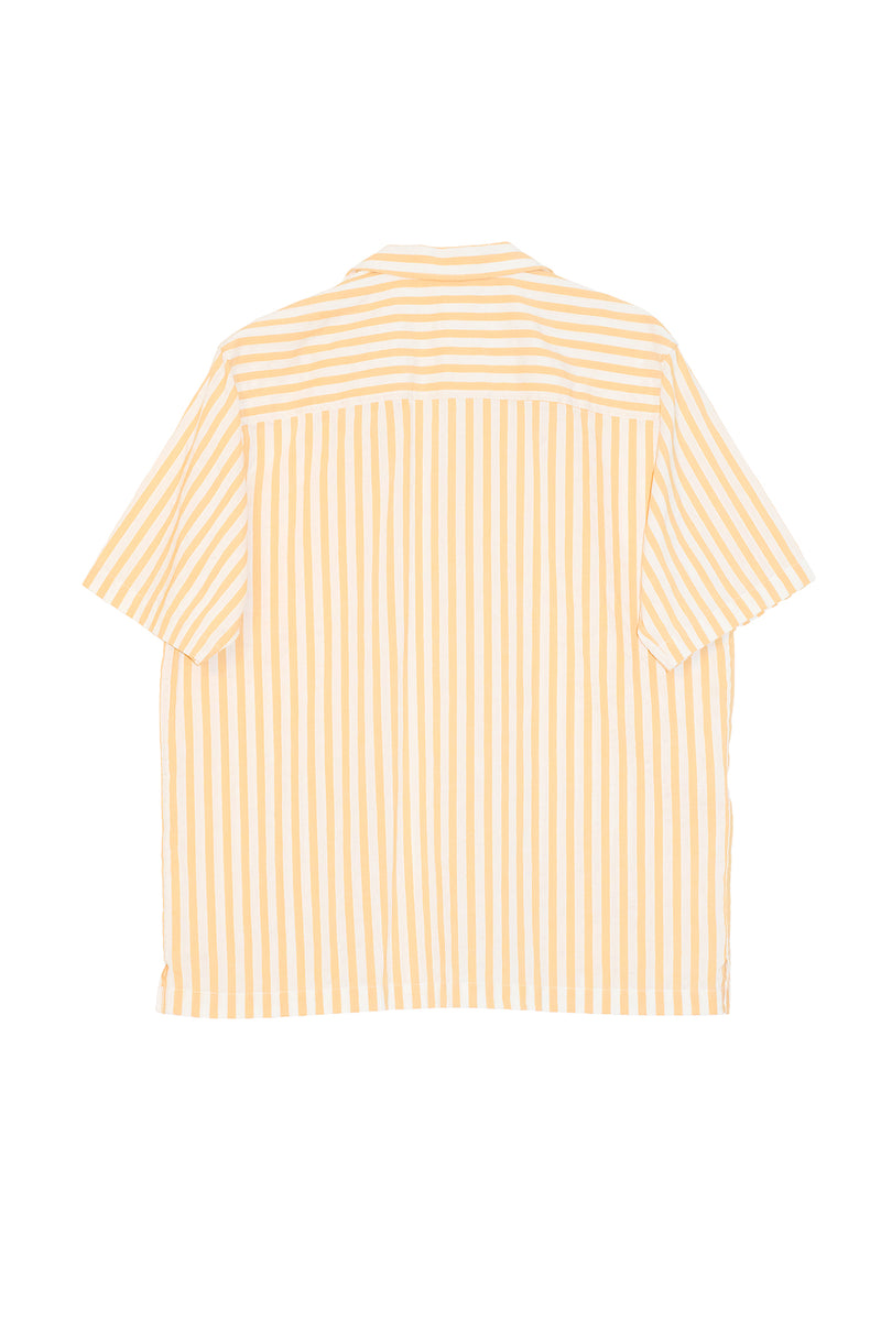 CALEB s/s linen mix shirt — alternate view