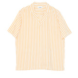 SOULLAND CALEB s/s linen mix shirt Shirt Yellow