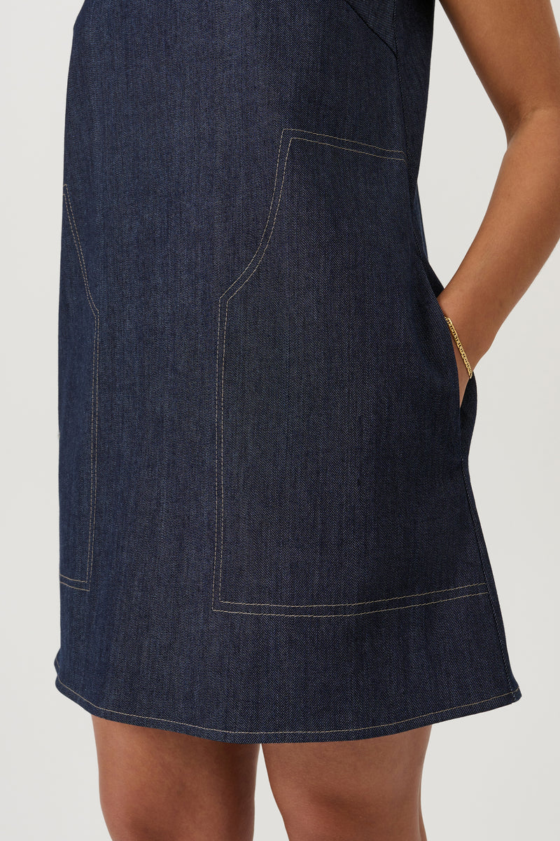 SOULLAND CAPRI dress Dress Indigo