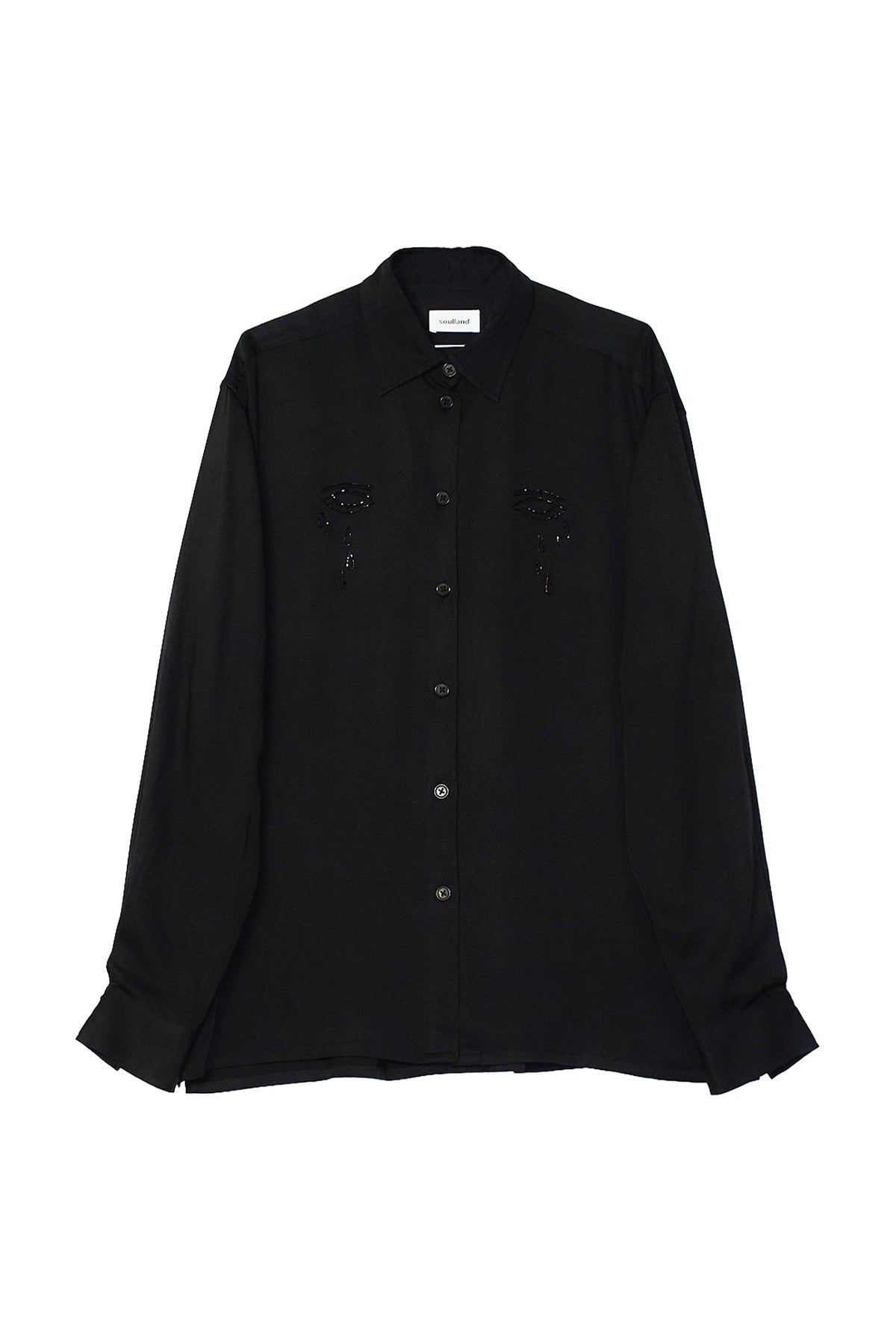 SOULLAND CARL eye shirt Shirt Black