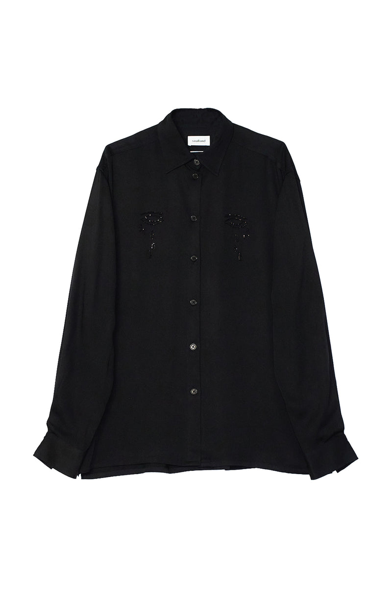 SOULLAND CARL eye shirt Shirt Black
