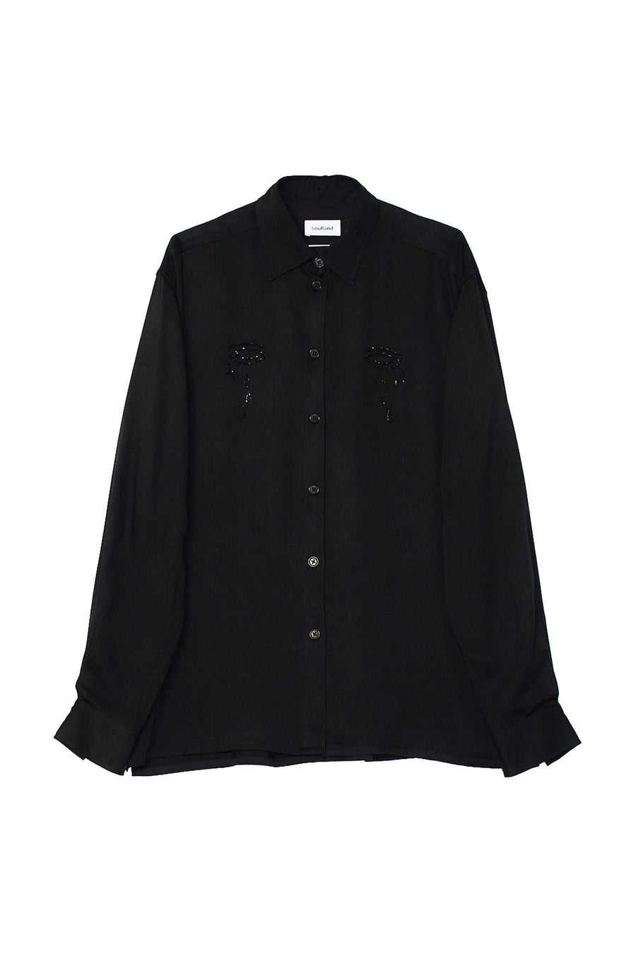 SOULLAND CARL eye shirt Shirt Black
