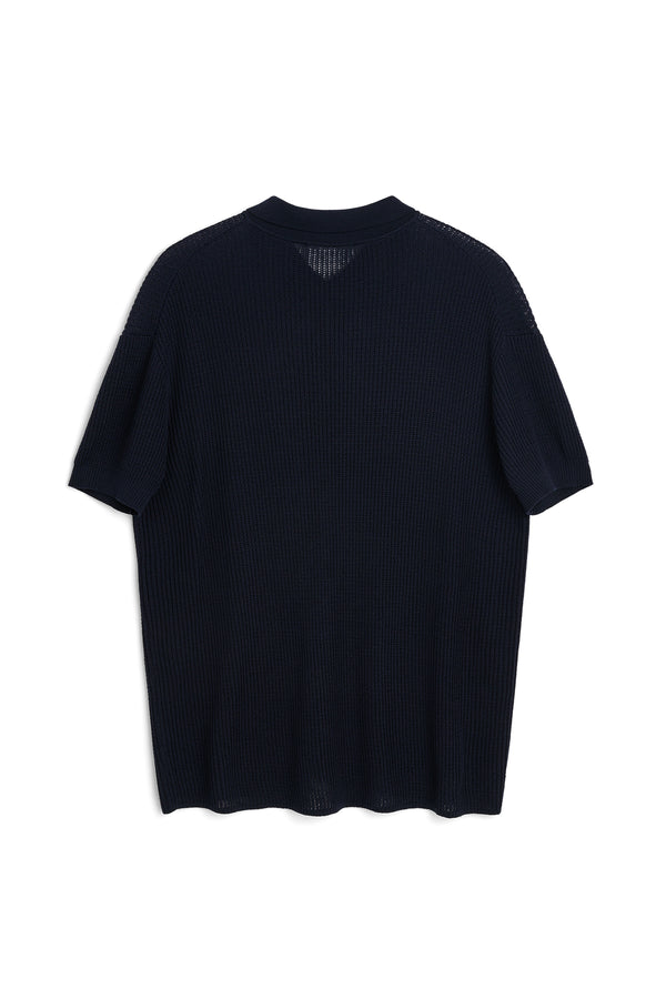 SOULLAND CIEL polo Knitwear Navy