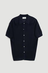 SOULLAND CIEL polo Knitwear Navy