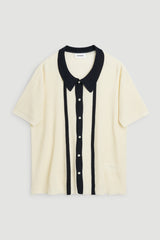 SOULLAND CIEL polo Knitwear Off White