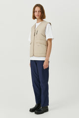 SOULLAND CLAY vest Jacket/coat/vest Beige