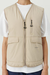 SOULLAND CLAY vest Jacket/coat/vest Beige