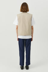 SOULLAND CLAY vest Jacket/coat/vest Beige