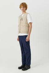 SOULLAND CLAY vest Jacket/coat/vest Beige