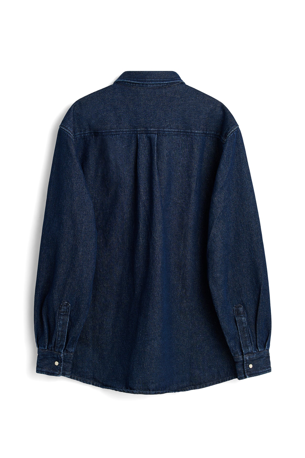 SOULLAND DAMON blue denim Shirt Blue