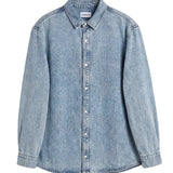 SOULLAND DAMON denim shirt Shirt Washed blue