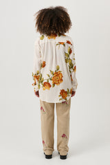 SOULLAND DAMON shirt Shirt Off White AOP