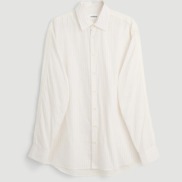 SOULLAND DAMON shirt Shirt Off White Multi