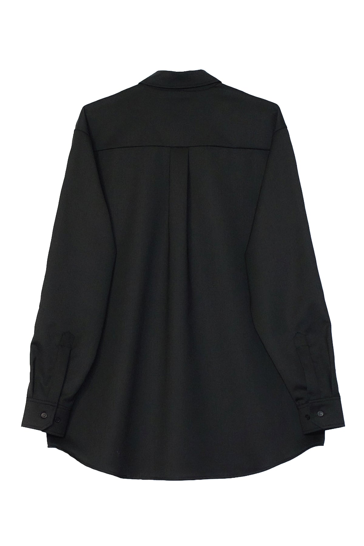 SOULLAND DAMON wool embroidered shirt Shirt Black