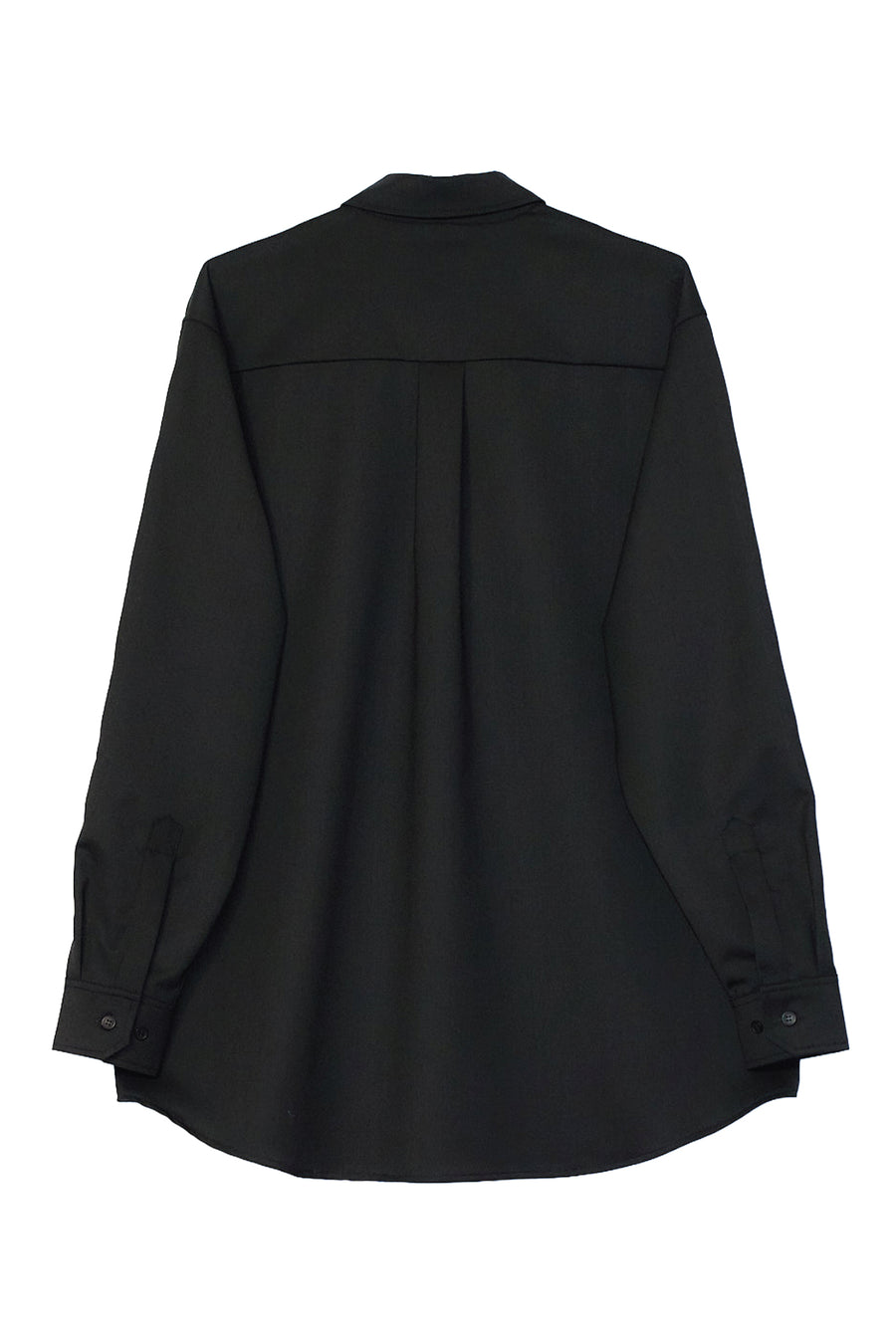 SOULLAND DAMON wool embroidered shirt Shirt Black