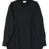 SOULLAND DAMON wool embroidered shirt Shirt Black