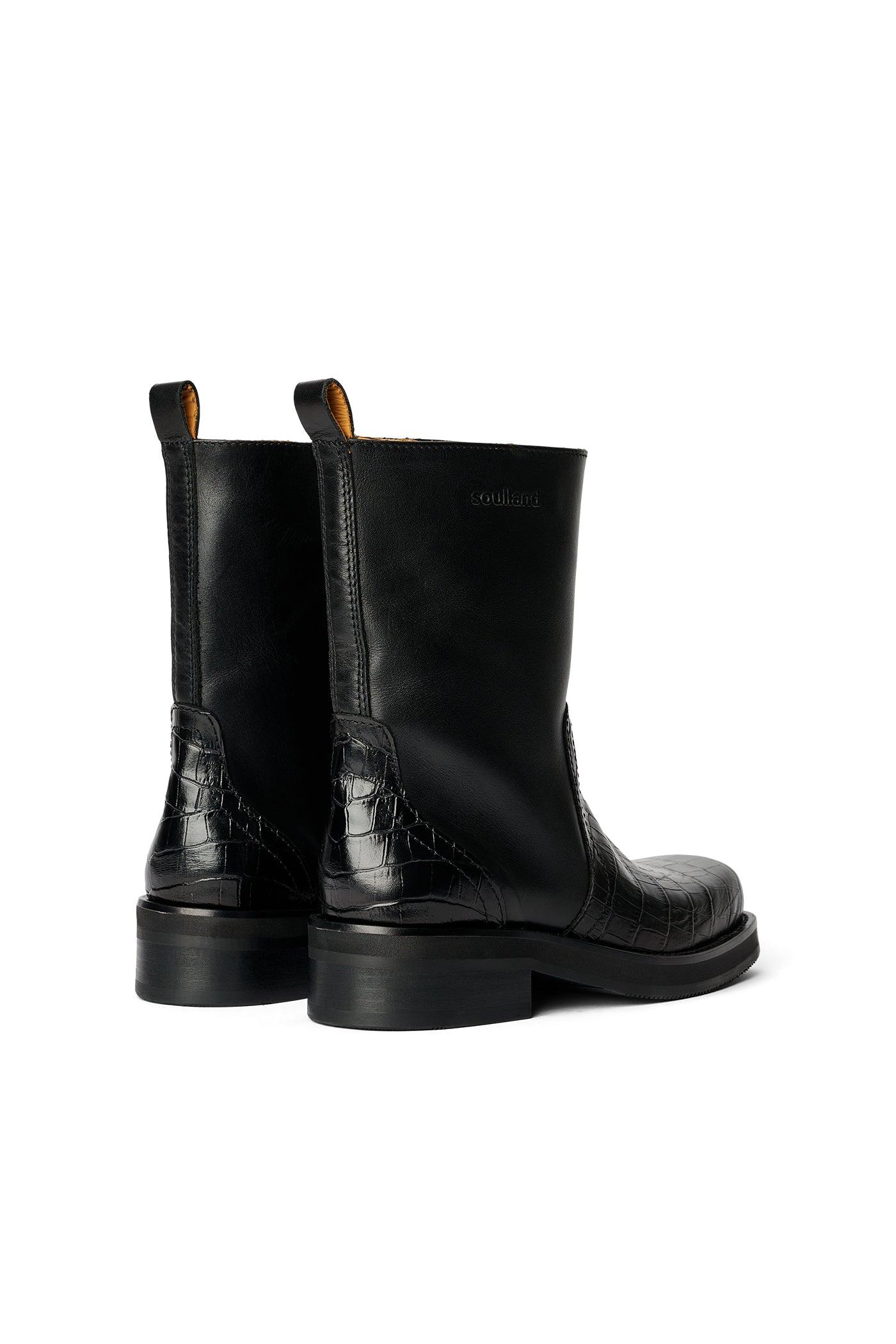 DELAWARE men's croco boots – Soulland