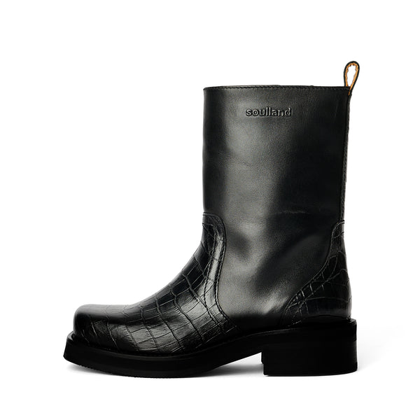 DELAWARE men's croco boots – Soulland