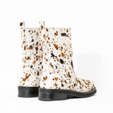 SOULLAND DELAWARE pony boots Footwear Brown Multi