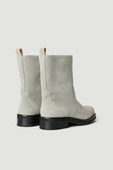 SOULLAND DELAWARE suede boots Footwear Grey