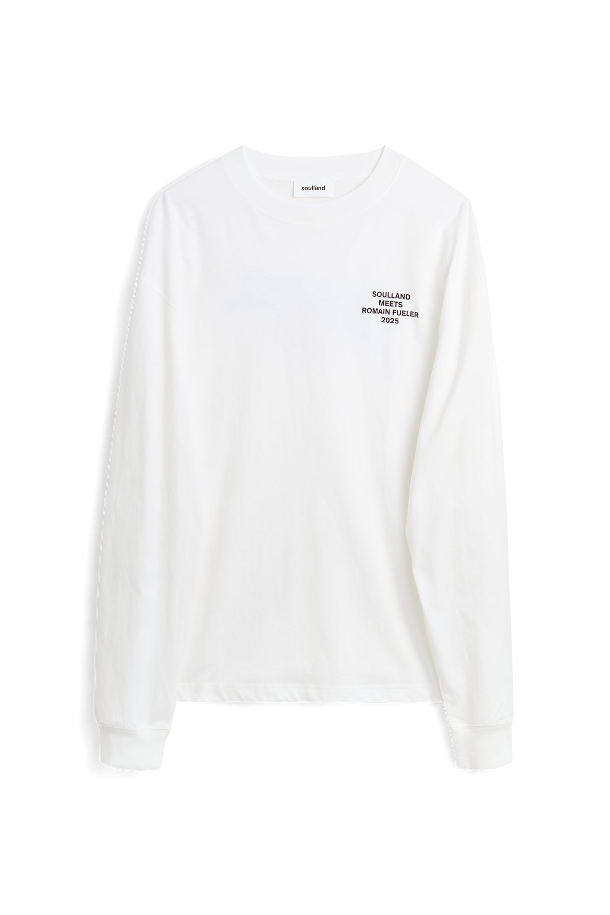 SOULLAND DEREK Romain T-shirt White