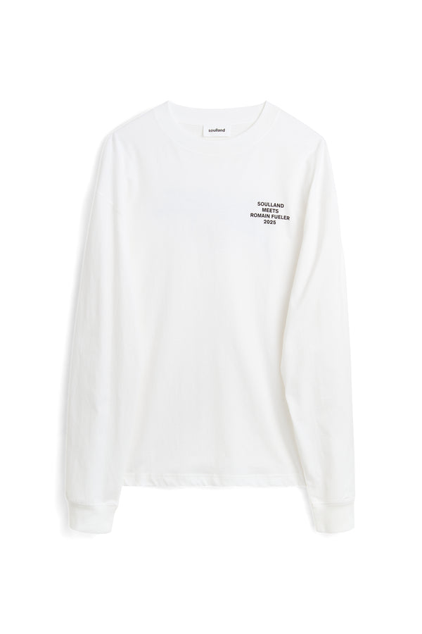 SOULLAND DEREK Romain T-shirt White