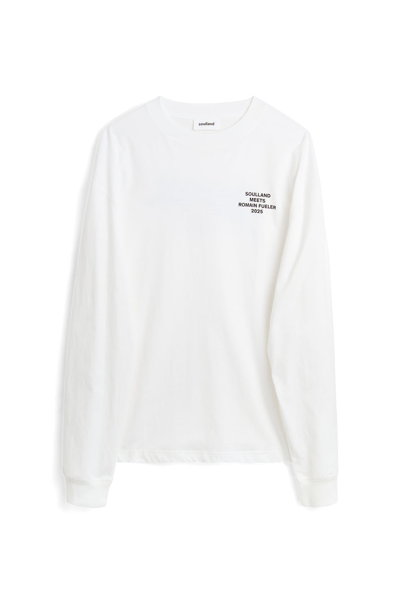 SOULLAND DEREK Romain T-shirt White