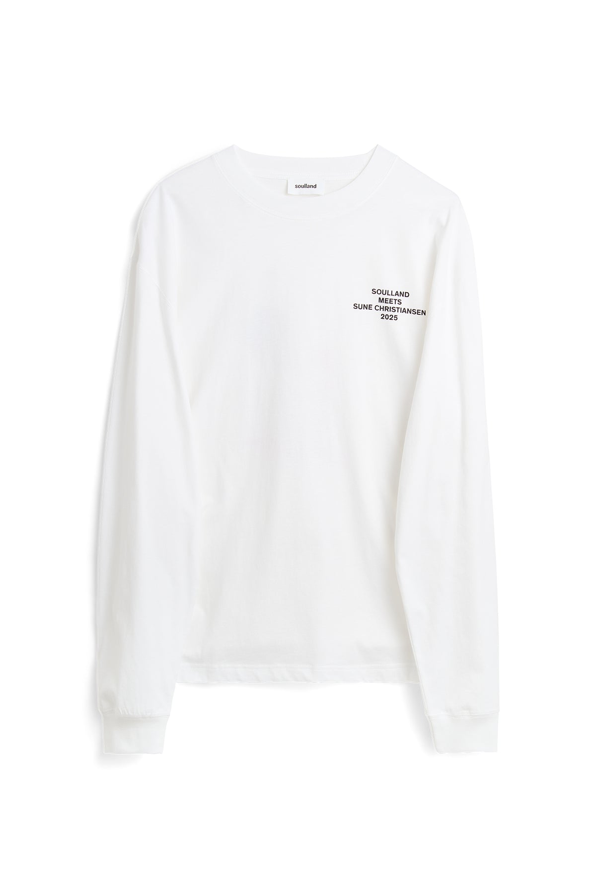 SOULLAND DEREK Sune T-shirt White