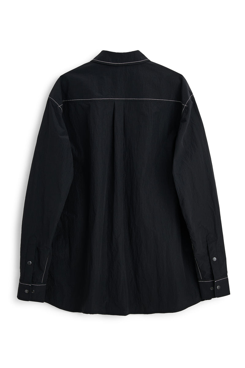DERRY zip front shirt jacket — alternate view